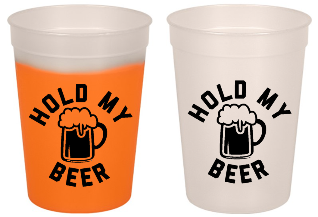 Color changing cups demo